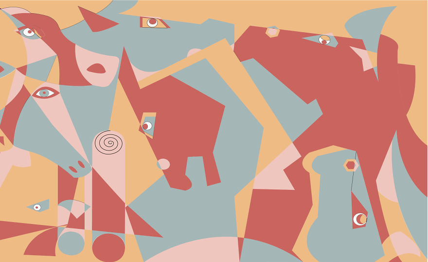 Here Are My Series Of Abstract Artwork Inspired By Famous Artists