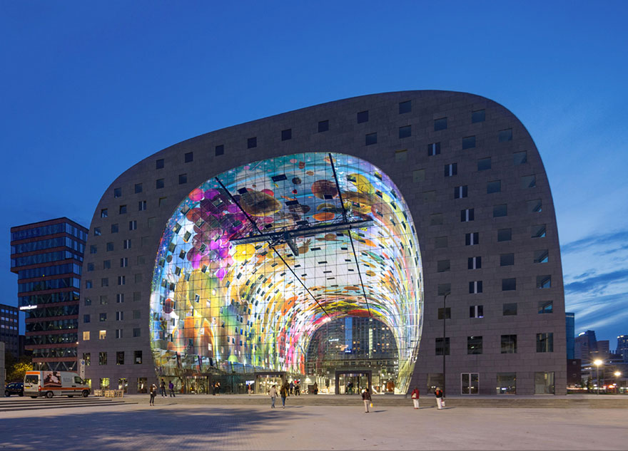 6 Years Ago, I Designed A Huge Digital Mural For Rotterdam’s Markthal And It’s Still The Craziest Project In My Career