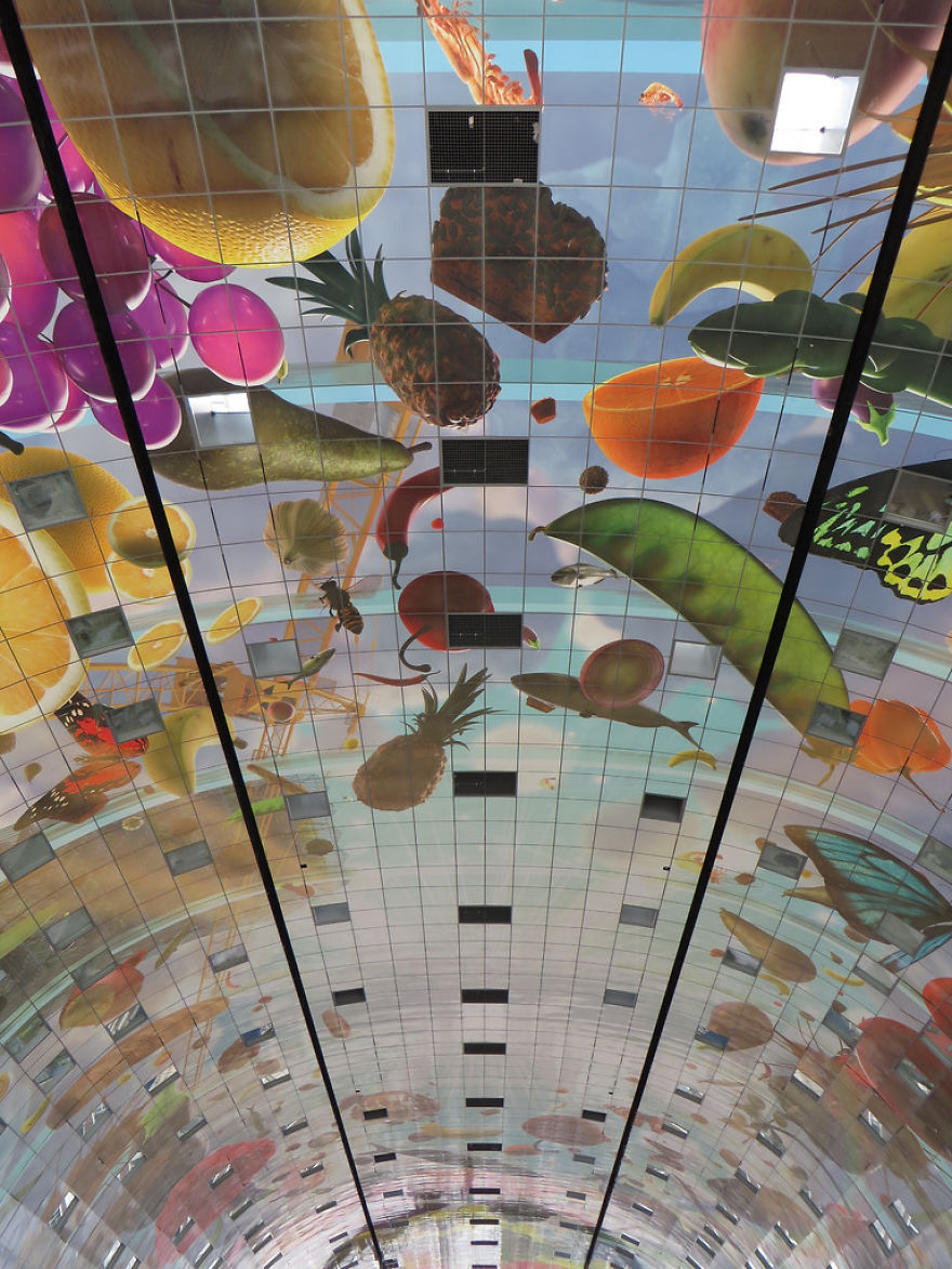 6 Years Ago, I Designed A Huge Digital Mural For Rotterdam’s Markthal And It’s Still The Craziest Project In My Career