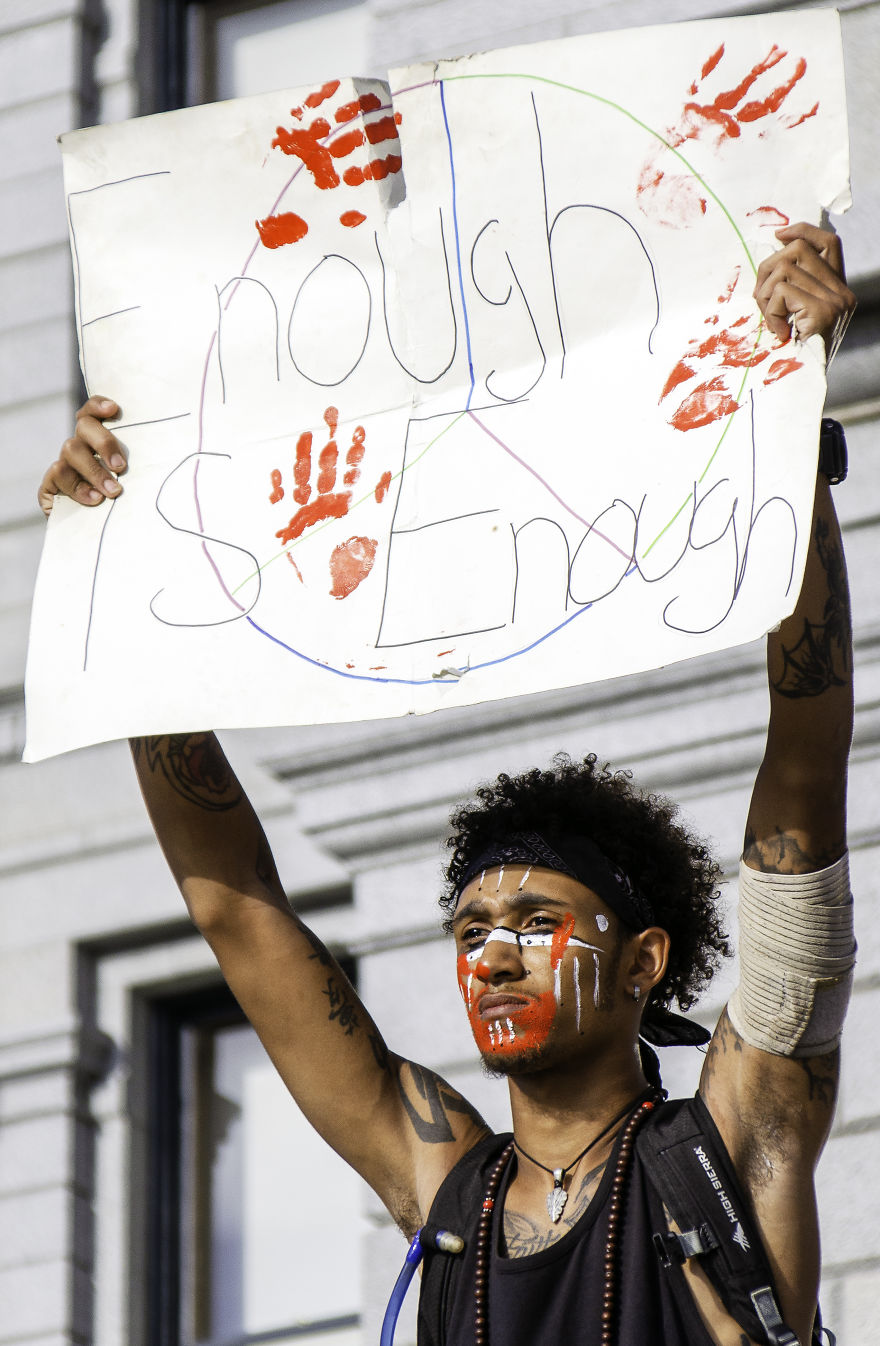 Protesting The Murder Of George Floyd