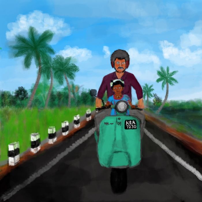 I'm A Self-Taught Amateur Artist And I Illustrate Memories Of My Hometown In South India I'm A Self-Taught Amateur Artist And I Illustrate Memories Of My Hometown In South India
