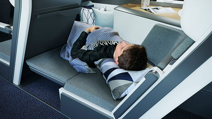 This New Airplane Seat Design Allows Economy Class Passengers To Lie Down This New Airplane Seat Design Allows Economy Class Passengers To Lie Down