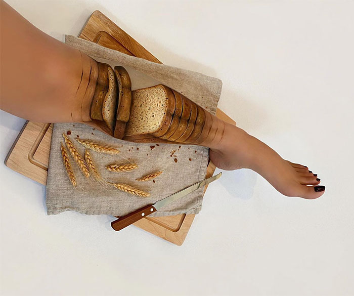 Woman Gives Up Teaching To Create Optical Illusions With Makeup, These Are Her Leg And Arm Illusions (30 Pics)