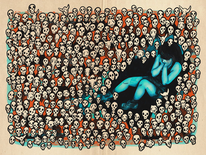 Artist Tells A Heart-Wrenching Story Of The '19-20 Australian Bushfires In 12 Sad But True Sketches