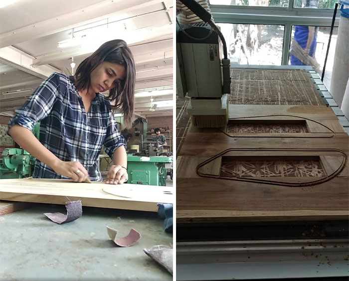 This Unique Table Called 'Elytra' Was Inspired By The Wings Of A Beetle