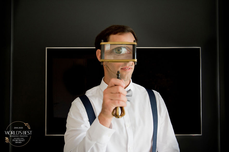 This Uniquely Framed Shot Captured Our Eye For Sure!