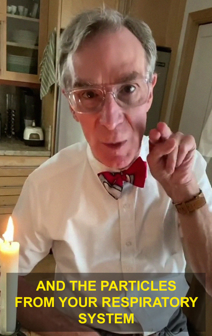 Bill Nye Makes A PSA On TikTok About How Effective Different Face Masks Are, Goes Viral Bill Nye Makes A PSA On TikTok About How Effective Different Face Masks Are, Goes Viral