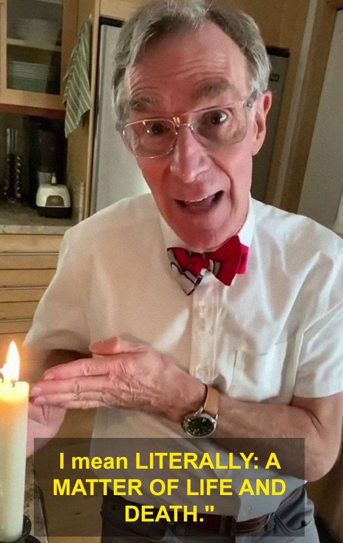 Bill Nye Makes A PSA On TikTok About How Effective Different Face Masks Are, Goes Viral