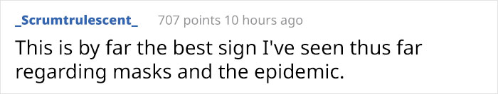 People Are Applauding This Business For Putting Up A Poster That Puts Covidiots In Their Place