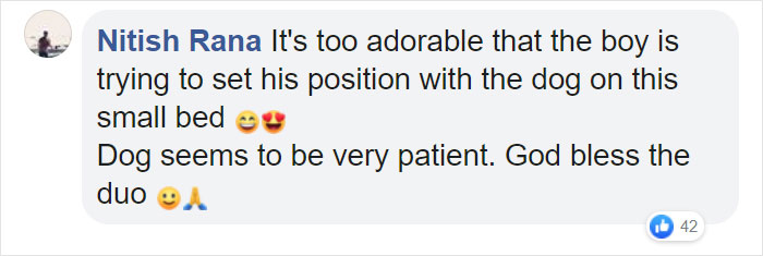 Camera Captures Adorable Moment Little Boy Sneaks Out Of His Bed To Sleep With His Dog