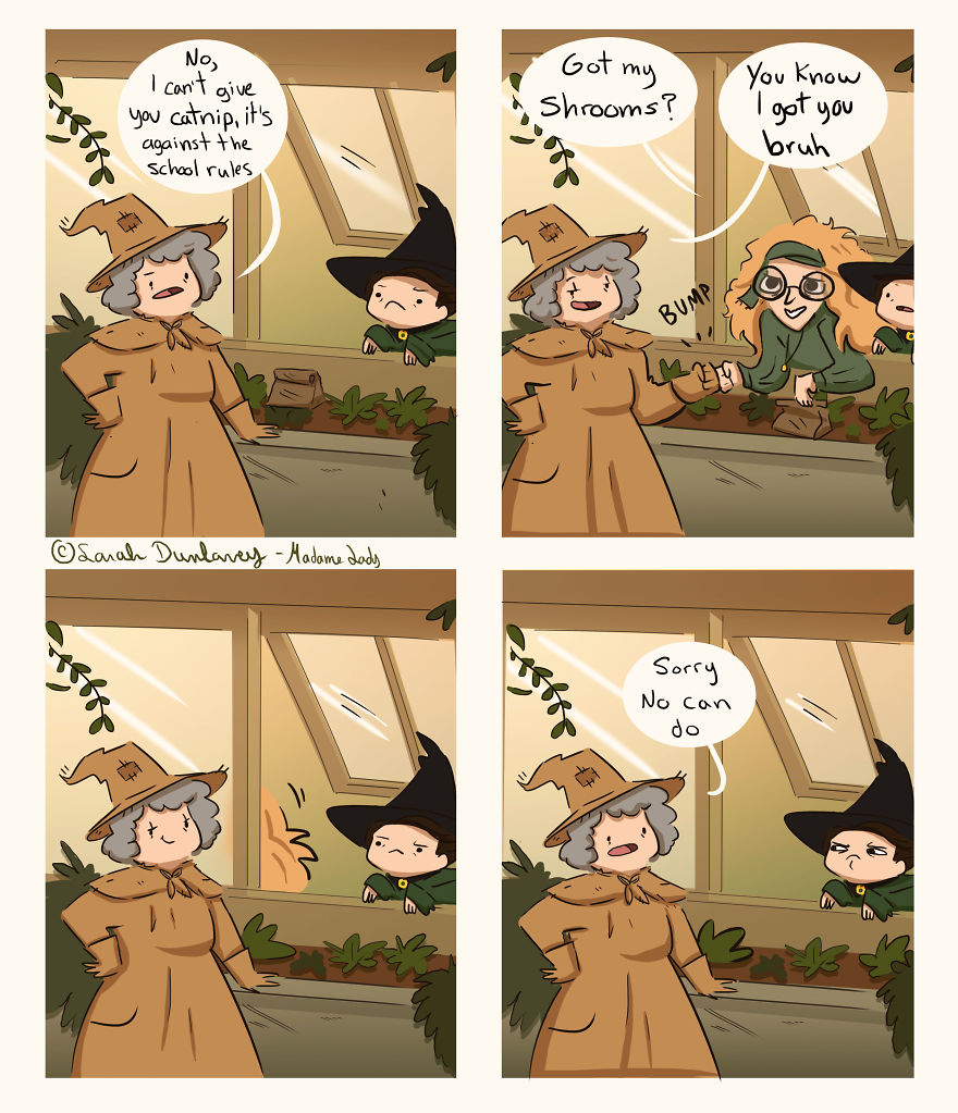 I Imagine What Happens In ‘Harry Potter’ Universe When No One’s Watching (10 Comics) Part 2