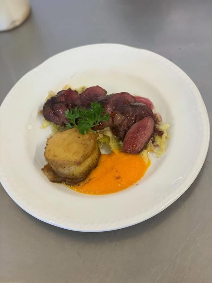Duck And Fondant Potato