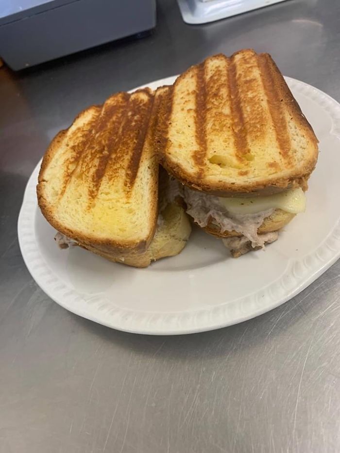 Brioche Tuna Toastie
