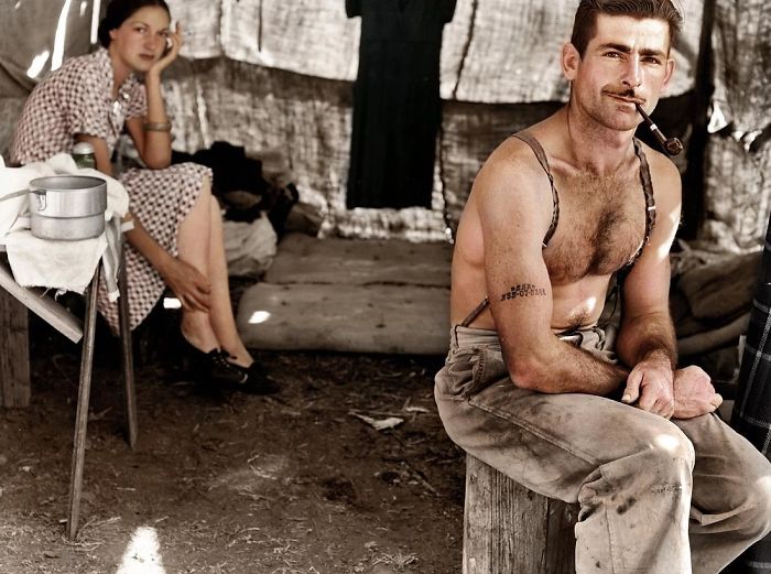 Dorothea Lange's Unemployed Lumber Worker