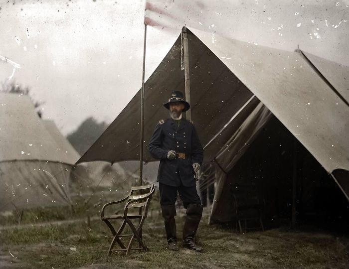 George G. Meade In The Field