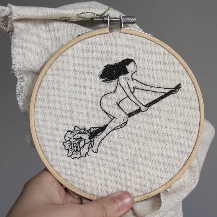 Here’s My Embroidered Art For Everyday Wear