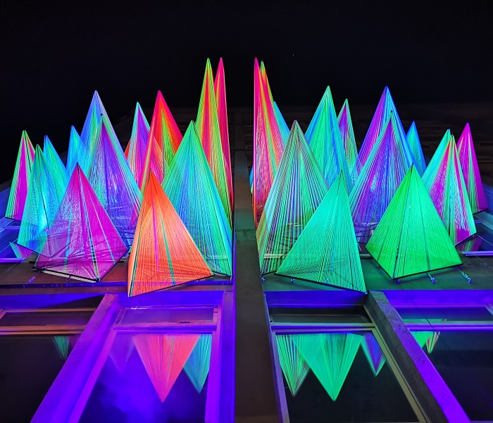 We Created A Conceptual Space Project Using Lights Called ‘DecodetheCode’ (40 Pics)