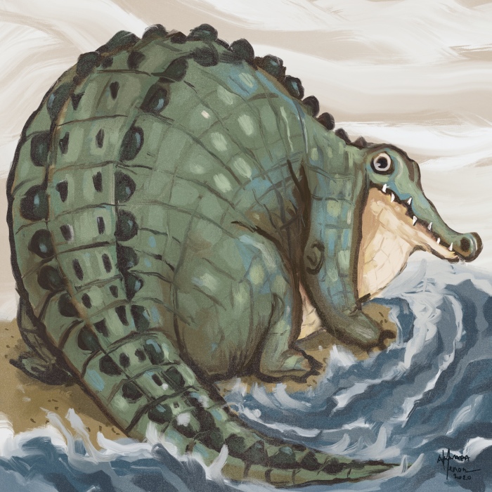 I Illustrated This Chonky Animals Series (13 Pics)