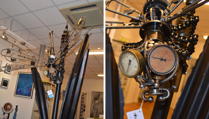 My Covid-19 Steampunk Sculptures (7 Pics)