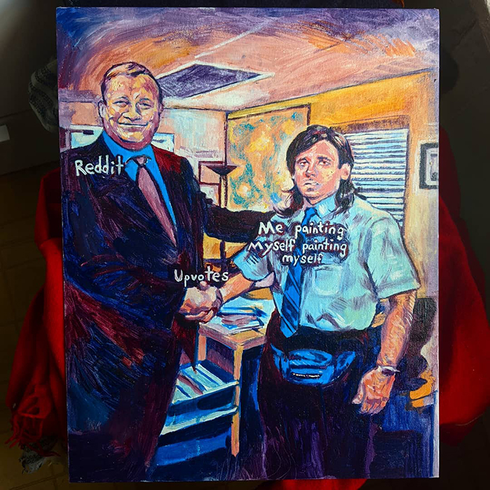 This Guy Created The "Inception" Of Paintings By Creating A Series Of Portraits In Portraits Of Himself This Guy Created The "Inception" Of Paintings By Creating A Series Of Portraits In Portraits Of Himself