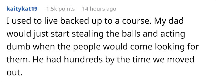 Dad Pulls An Ultimate Dad Joke On A Golfer By Pretending That His Golf Ball Hit Him In The Head