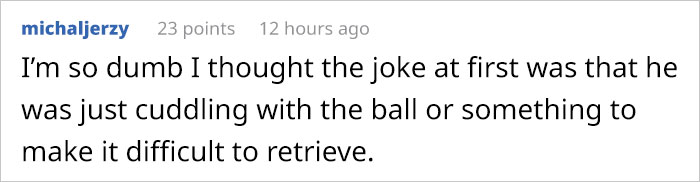 Dad Pulls An Ultimate Dad Joke On A Golfer By Pretending That His Golf Ball Hit Him In The Head