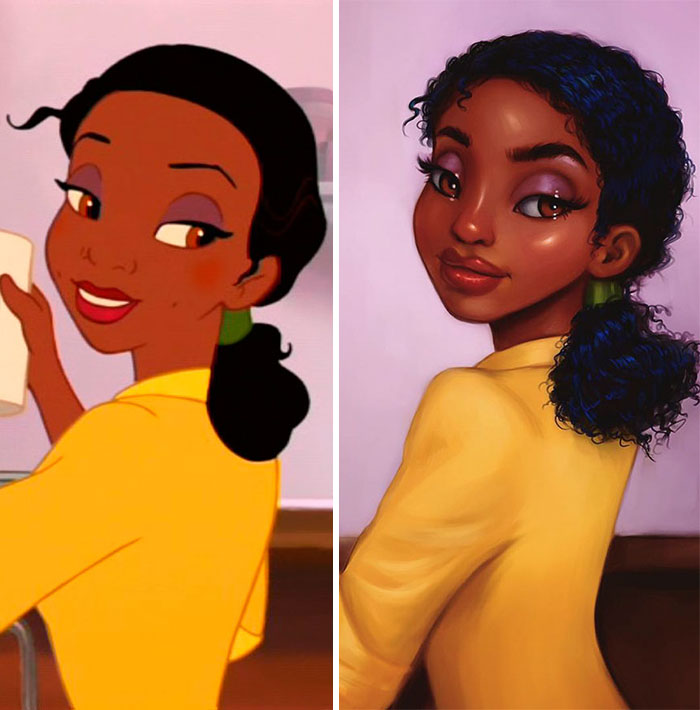 This Artist Turns Disney Animals Into Humans Using Her Own Unique Style This Artist Turns Disney Animals Into Humans Using Her Own Unique Style