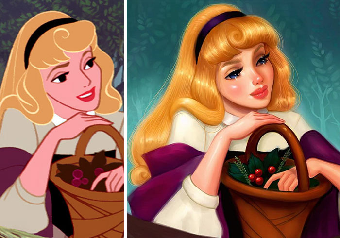 This Artist Turns Disney Animals Into Humans Using Her Own Unique Style This Artist Turns Disney Animals Into Humans Using Her Own Unique Style
