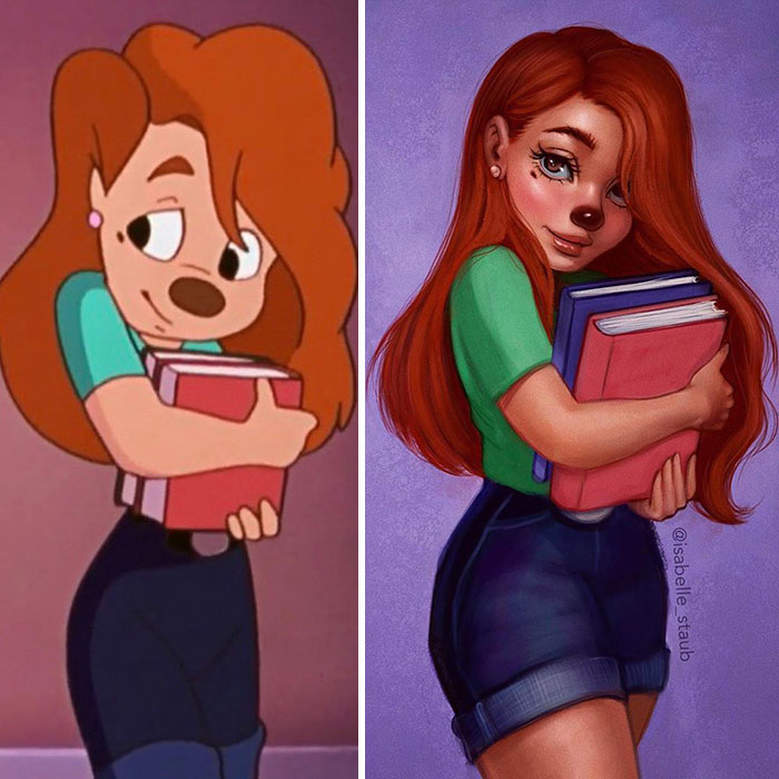 This Artist Turns Disney Animals Into Humans Using Her Own Unique Style This Artist Turns Disney Animals Into Humans Using Her Own Unique Style
