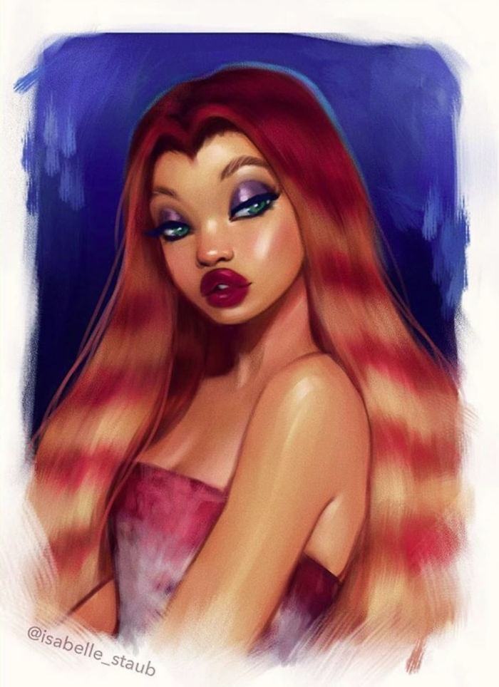 This Artist Turns Disney Animals Into Humans Using Her Own Unique Style This Artist Turns Disney Animals Into Humans Using Her Own Unique Style