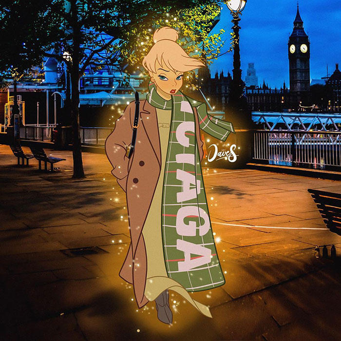 47 Pics Of Disney Characters If They Were Fashion Models By Dave Salamanca