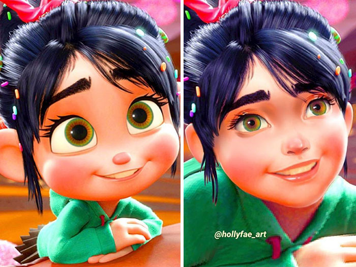 Artist Shows What 10 Disney Princesses Would Look Like With Realistic Proportions Artist Shows What 10 Disney Princesses Would Look Like With Realistic Proportions
