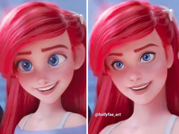 Artist Shows What 10 Disney Princesses Would Look Like With Realistic Proportions Artist Shows What 10 Disney Princesses Would Look Like With Realistic Proportions