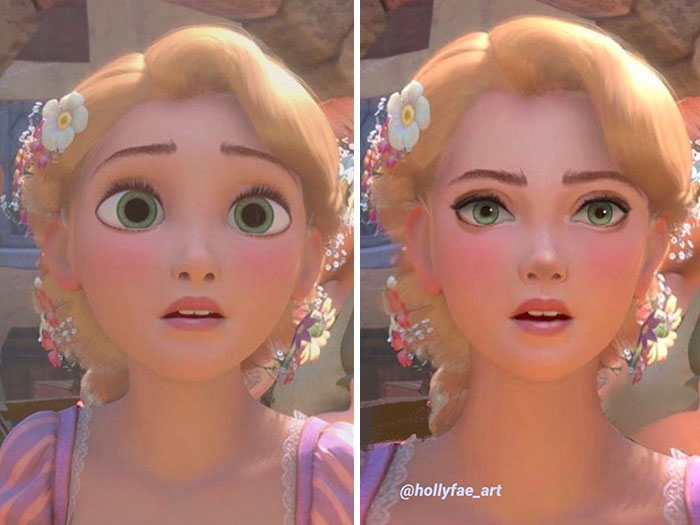 Artist Shows What 10 Disney Princesses Would Look Like With Realistic Proportions Artist Shows What 10 Disney Princesses Would Look Like With Realistic Proportions