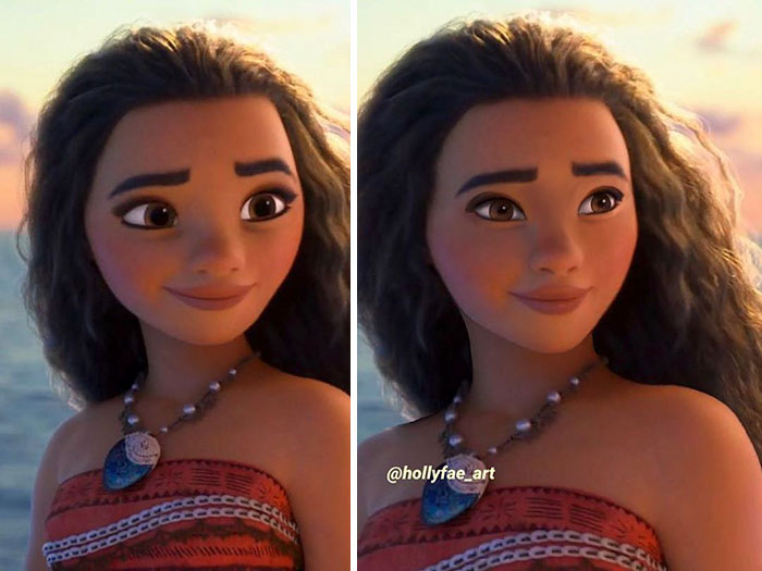 Artist Shows What 10 Disney Princesses Would Look Like With Realistic Proportions Artist Shows What 10 Disney Princesses Would Look Like With Realistic Proportions