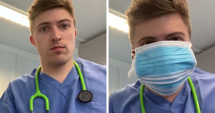 Doctor Puts On 6 Masks And Hooks Himself To An Oxygen Meter To Prove Anti-Maskers Are Talking Nonsense