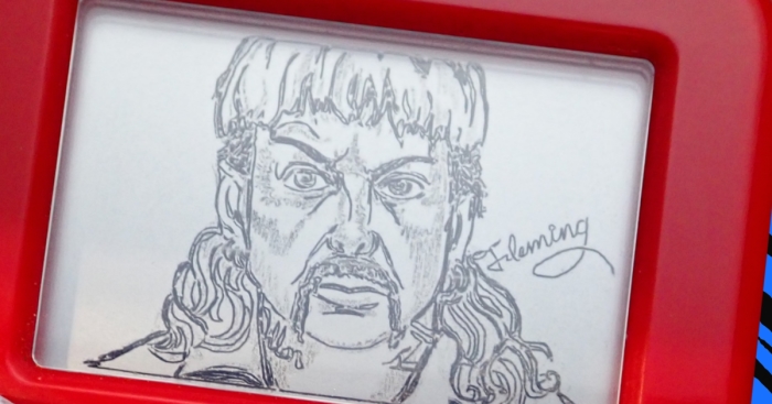 Etch A Sketch Turns 60 This Weekend So I Wanted To Share What I Created On It (22 Pics)