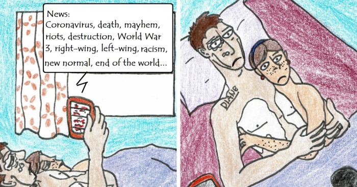 I Made 11 Comics About How Ray And Diane Handled The Lockdown