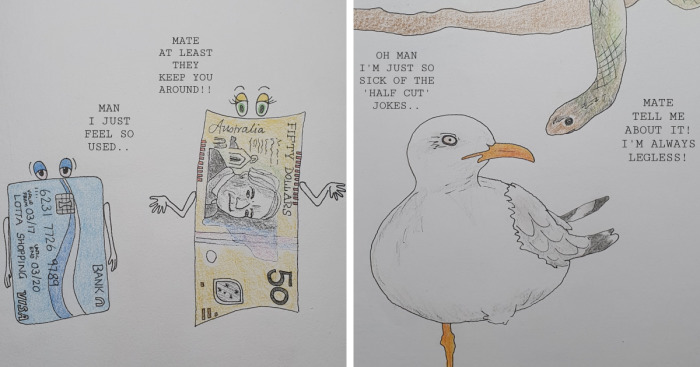 I Create Silly Drawings