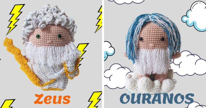 I Combine My Two Hobbies: Greek Mythology And Crochet