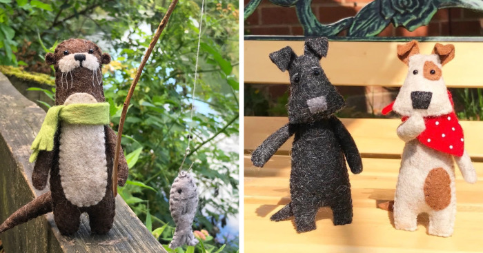 My Quirky Easy-Sew Animal Dolls To Make You Smile