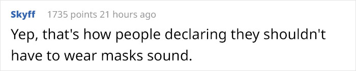 Someone Comes Up With A 'Freedom Cafe' Analogy To Explain How Not Wearing Masks Is Dangerous And Stupid, People Love It