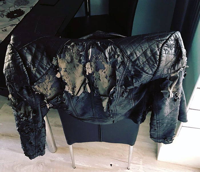 Note To Self, Check The Label Before Stuffing Unusual Things In The Washing Machine