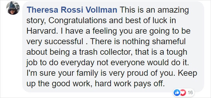 24 Y.O. Garbage Collector Gets Admitted To Harvard After Receiving Huge Support From His Colleagues To Pursue His Education