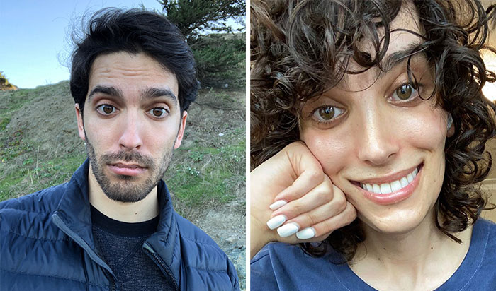 Woman Reveals Her Transition Photos After Taking Hormones For 14 Months