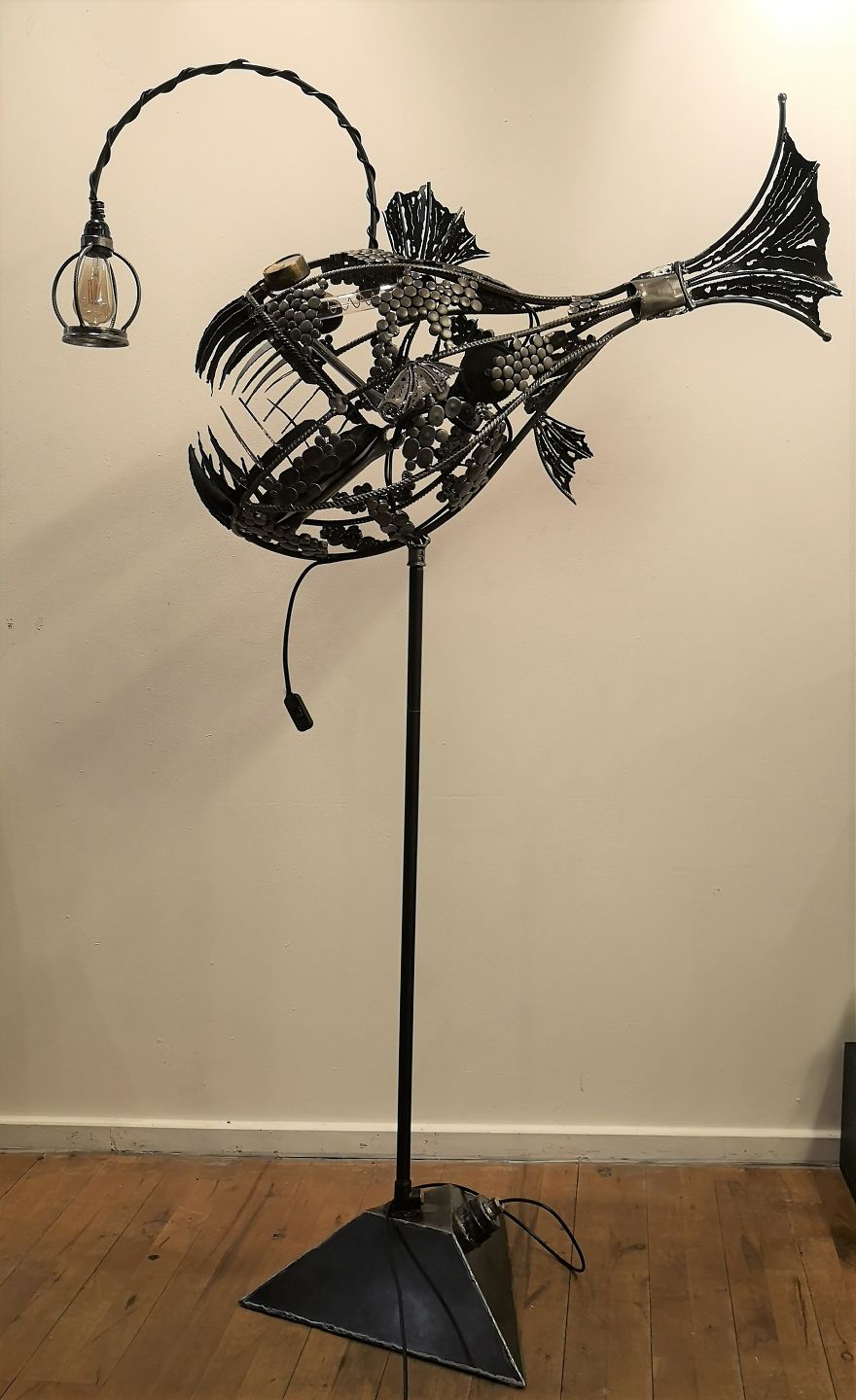 I Made This Sculptures Only From Recycled Metal Scrap