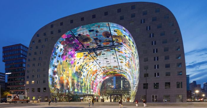 6 Years Ago, I Designed A Huge Digital Mural For Rotterdam’s Markthal And It’s Still The Craziest Project In My Career