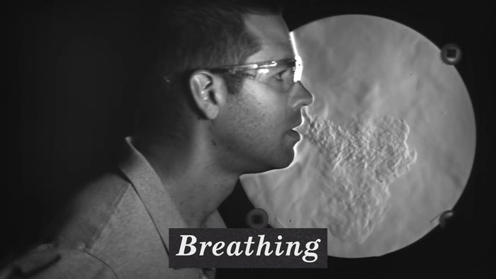 Slow Motion Video Shows How Well Different Masks Work To Stop The Spread Of COVID-19 Slow Motion Video Shows How Well Different Masks Work To Stop The Spread Of COVID-19