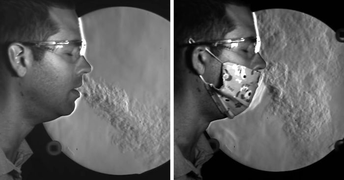 Slow Motion Video Shows How Well Different Masks Work To Stop The Spread Of COVID-19
