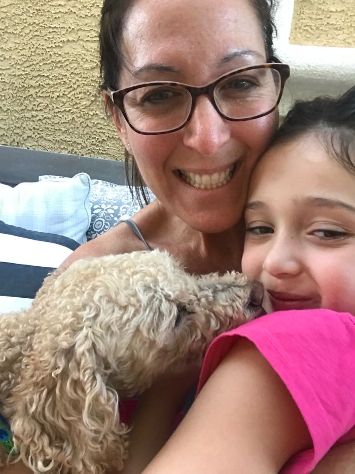 Our 4-Yr Old Rescue, Rocky! We Celebrated Our 1st Year Anniversary Yesterday, June 29th ❤️👩🏻👧🏻🐶❤️